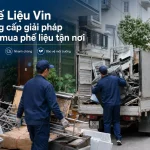 Phế Liệu Vin cung cấp dịch vụ thu mua phế liệu tận nơi